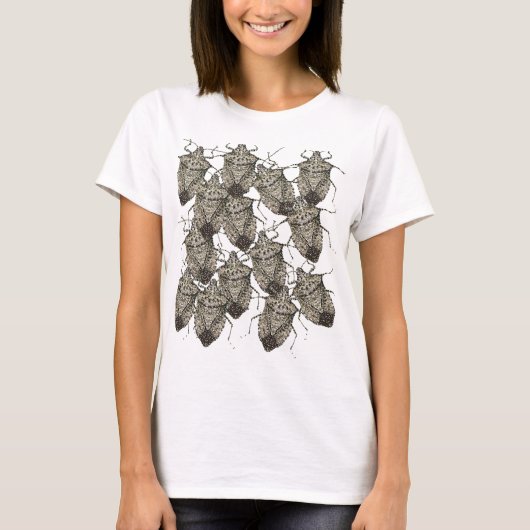Stink Bugs bedazzled T-shirt (Voorkant)