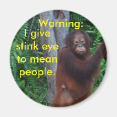 Stink Eye-knoppen Magneet (Voorkant)