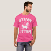 Stink Kitten Skunk Lover Skunk Girl Skunk B T-shirt (Voorkant volledig)