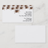 Stink of Shield bug for pest exterminator Visitekaartje (Voorkant / Achterkant)