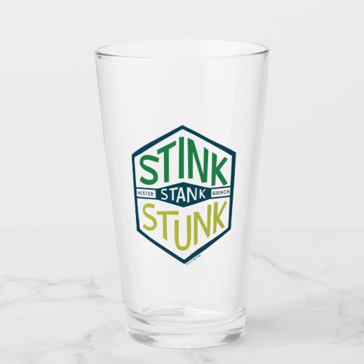 Stink Stank Stunk Badge Glas (Voorkant)
