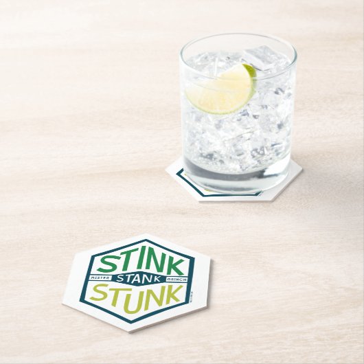 Stink Stank Stunk Badge Kartonnen Onderzetters (Insitu)