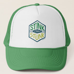 Stink Stank Stunk Badge Trucker Pet