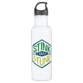 Stink Stank Stunk Badge Waterfles (Voorkant)