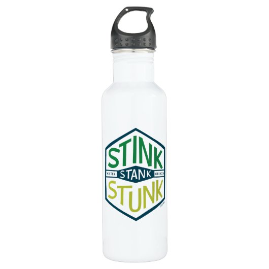 Stink Stank Stunk Badge Waterfles (Voorkant)