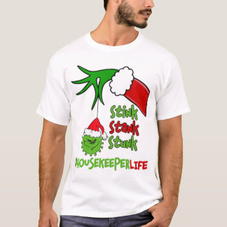 Stink Stank Stunk Funny Kerstmis T-shirt