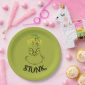 Stink Stank Stunk Mister Grinch Quote Papieren Bordje (Feest)
