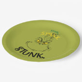 Stink Stank Stunk Mister Grinch Quote Papieren Bordje (Gekanteld)