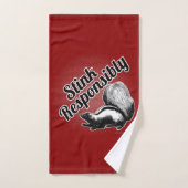 Stink Verantwoordelijk Bad Handdoek (Handdoek)