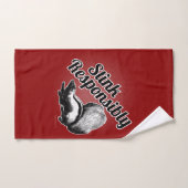 Stink Verantwoordelijk Bad Handdoek (Handdoek)