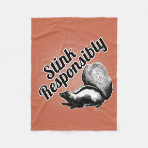 Stink Verantwoordelijk Fleece Deken