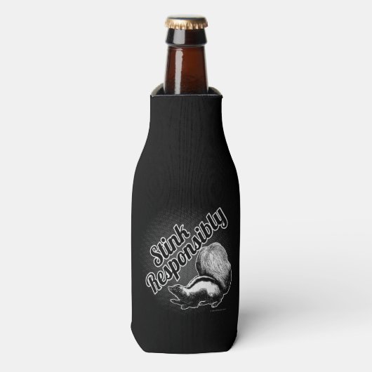 Stink Verantwoordelijk Flesjeskoeler (Fles Voorkant)