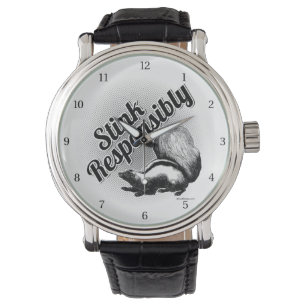 Stink verantwoordelijk polshort Watch Horloge