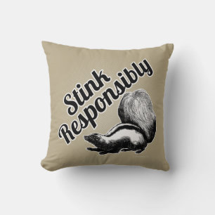 Stink Verantwoordelijk Sierkussen