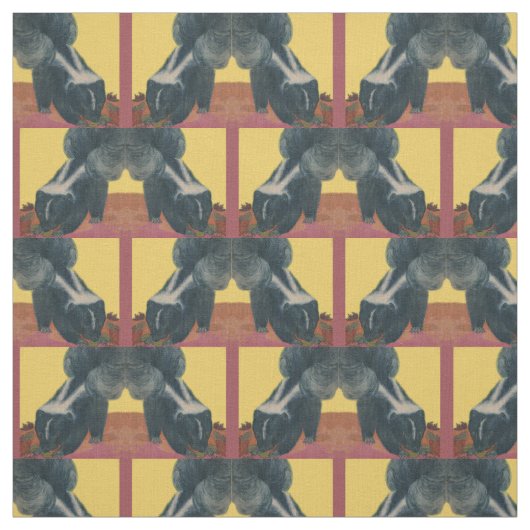 stinkafdrukken stof (Swatch)