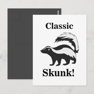 Stinkdier Dier Grappig Briefkaart