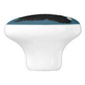 STINKDIER EN UIL KERAMISCHE KNOP (Zijkant)