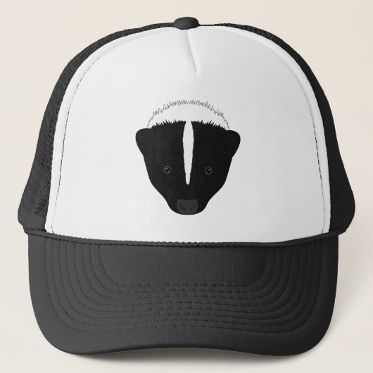 Stinkdier Gezicht Trucker Pet (Voorkant)