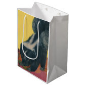 stinkdier medium cadeauzakje (Voorkant Gekanteld)