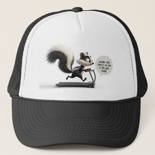 stinkdier oefening trucker pet (Voorkant)
