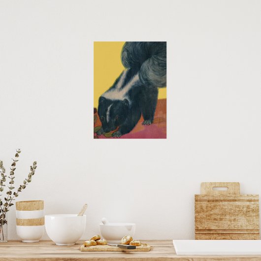 stinkdier poster (Keuken)