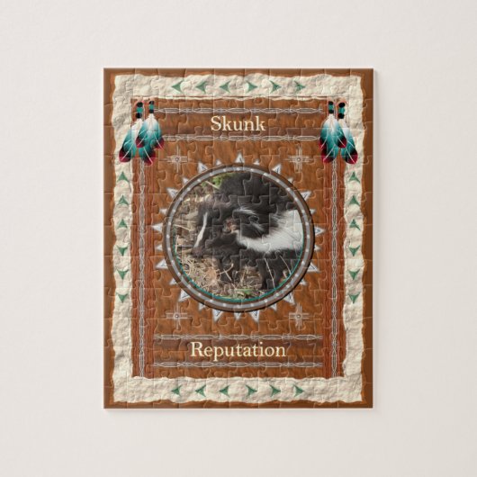 Stinkdier - Reputatie - Jigzaag Puzzle w/Box Legpuzzel (Verticaal)
