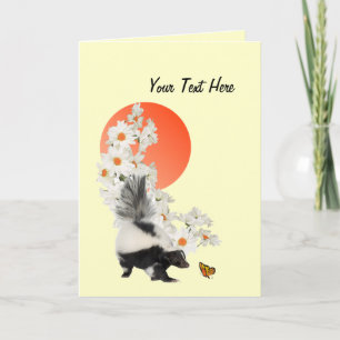 Stinkdieren hebben ook tijd nodig om bloemen te ru kaart