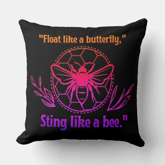 STINKEN ALS EEN BIJENQUOTE KUSSEN (Voorkant)