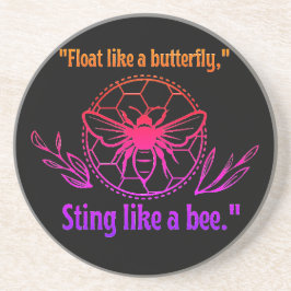 STINKEN ALS EEN BIJENQUOTE ZANDSTEEN ONDERZETTER