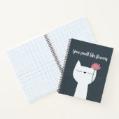 Stinkende Kat Gedrukt Notitieboek (Binnen)