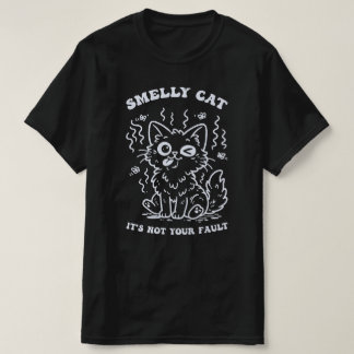 Stinkende Kat Iconisch Lied T-shirt