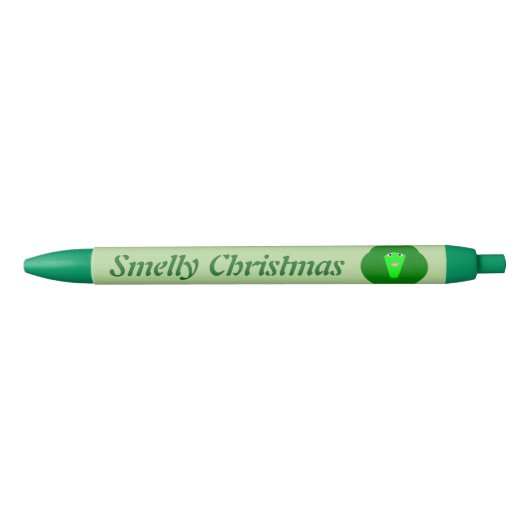 Stinkende Kerst Brussel Sprout Custom Pen (Voorkant)