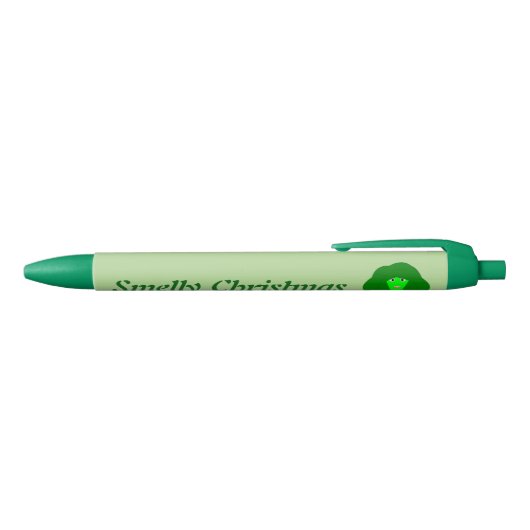 Stinkende Kerst Brussel Sprout Custom Pen (Bovenkant)
