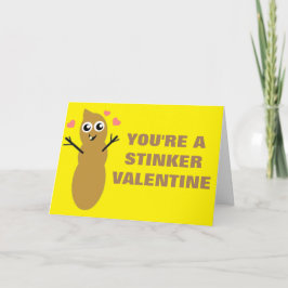 stinkende Valentijn Feestdagen Kaart