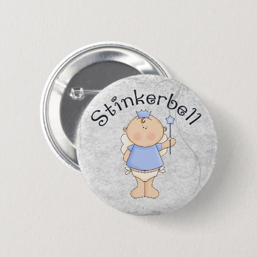 Stinkerbell Ronde Button 5,7 Cm (Voorkant /achterkant)