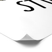 Stinkin Cute Cheese Pun Poster (Hoek)