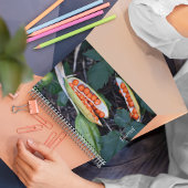 Stinking Iris Seed Pod Foto Notitieboek