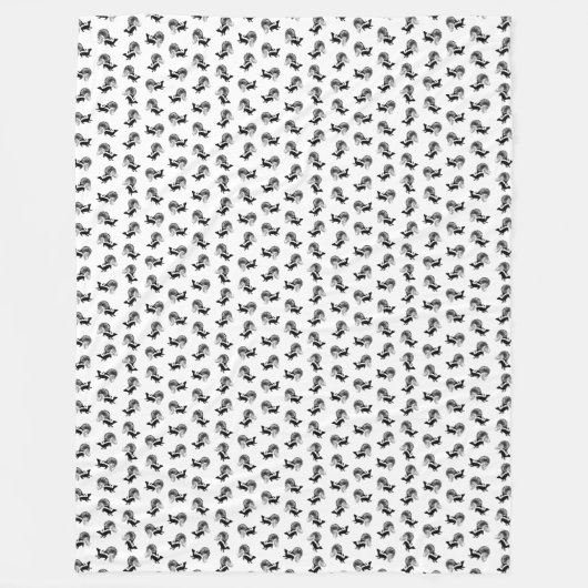 stinkpatronen - ACHTERGRONDKLEUR Fleece Deken (Voorkant)