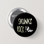 Stinksteen. Knoop Ronde Button 5,7 Cm (Voorkant /achterkant)