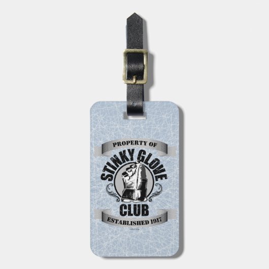 Stinky Glove Club (Hockey) Bagagelabel (Voorkant verticaal)