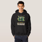 Stinky Perspective | Absurd Situational Black Hoodie (Voorkant volledig)