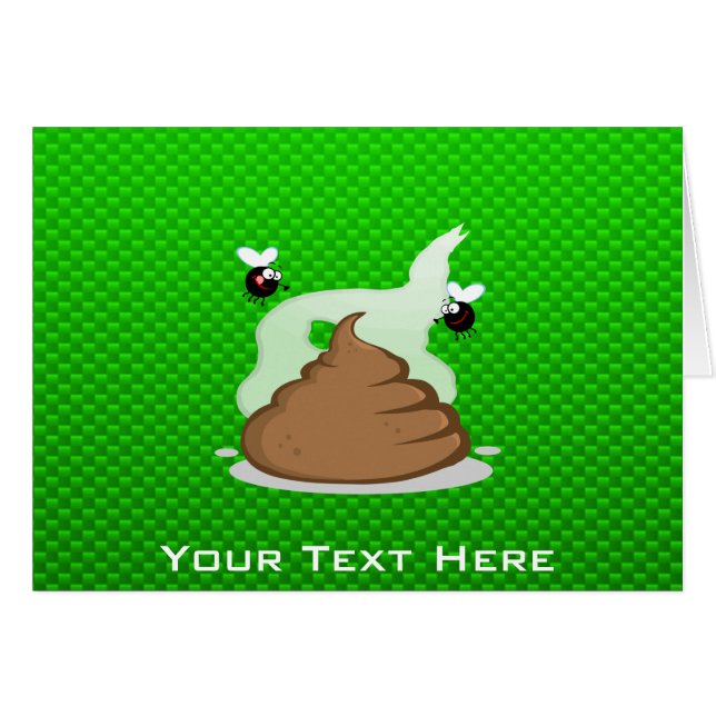 Stinky Poo Groen (Voorkant Horizontaal)