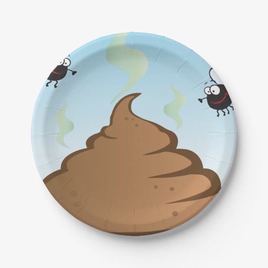 Stinky pool papieren bordje (Voorkant)