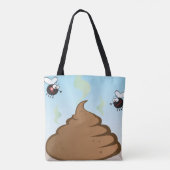 Stinky pool tote bag (Achterkant)