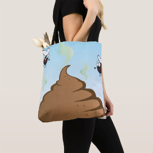 Stinky pool tote bag