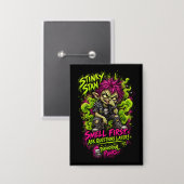 Stinky Stan – Paranormale Punks Button (Voorkant / Achterkant)
