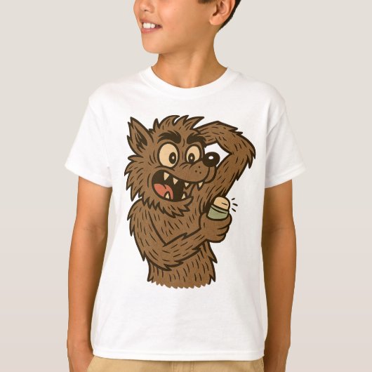 Stinky weerwolf t-shirt (Voorkant)