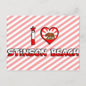 Stinson Beach, CA Briefkaart (Voorkant)
