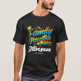 Stinson Beach Californië Familie Vakantie  T-shirt