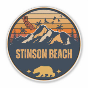 Stinson Beach, Californië Sticker
